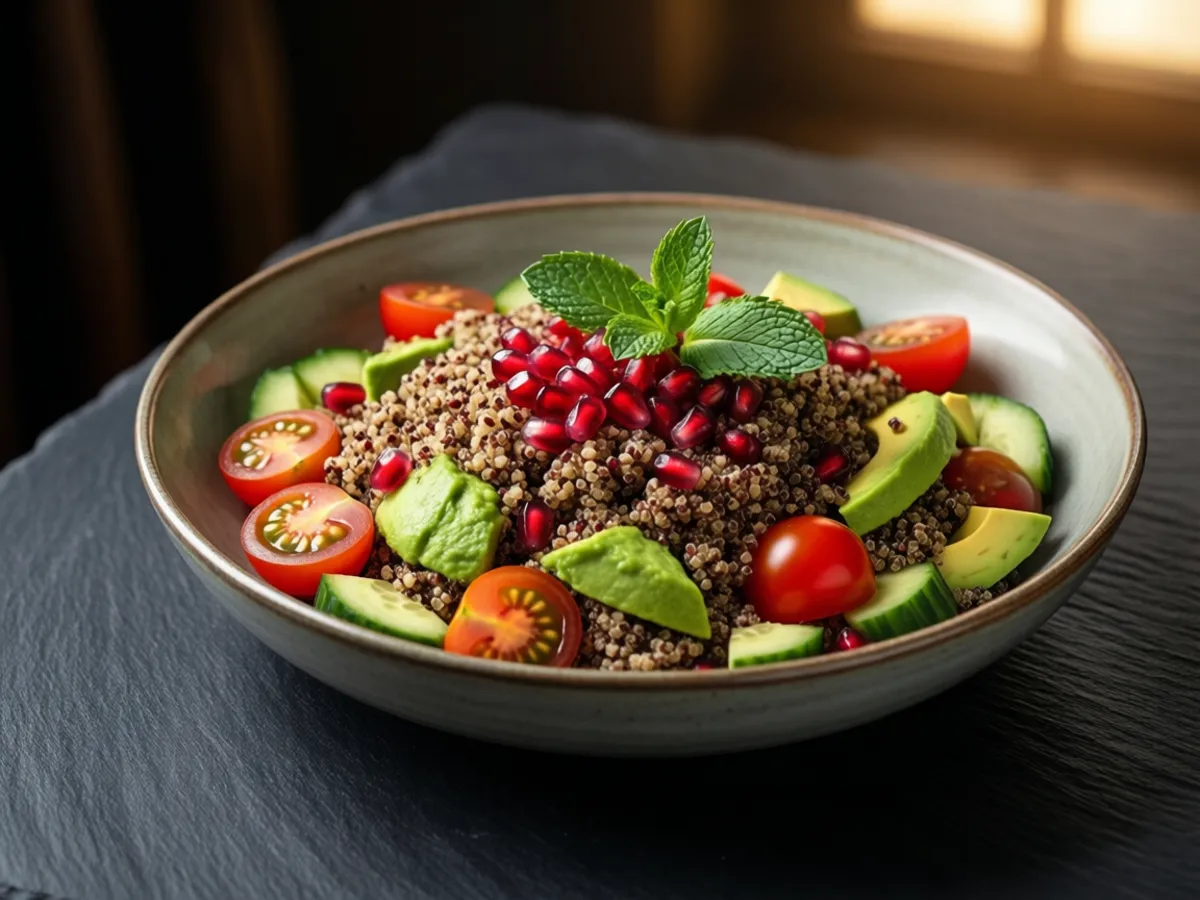 Kinoalı Akdeniz Salata