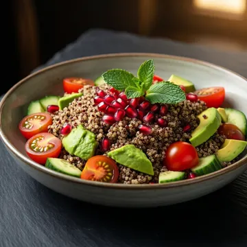 Kinoalı Akdeniz Salata